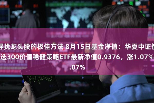 寻找龙头股的极佳方法 8月15日基金净值：华夏中证智选300价值稳健策略ETF最新净值0.9376，涨1.07%