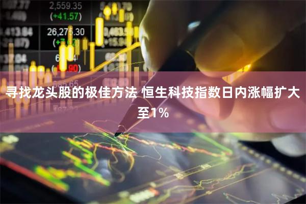 寻找龙头股的极佳方法 恒生科技指数日内涨幅扩大至1%